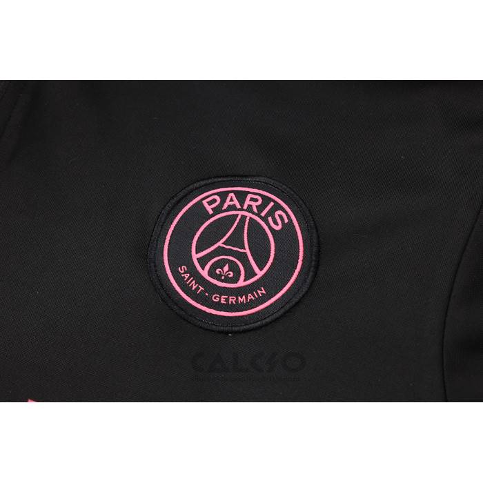 Tuta da Track di Felpa Paris Saint-Germain Jordan 2023-2024 Nero